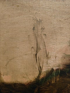 "Rustling Trees" Dennis Sheehan, Atmospheric, Cloudy Marsh American Landscape