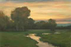 "Sunset on the Marsh" Dennis Sheehan, Dusk, Sunset Reflections, Natural Beauty