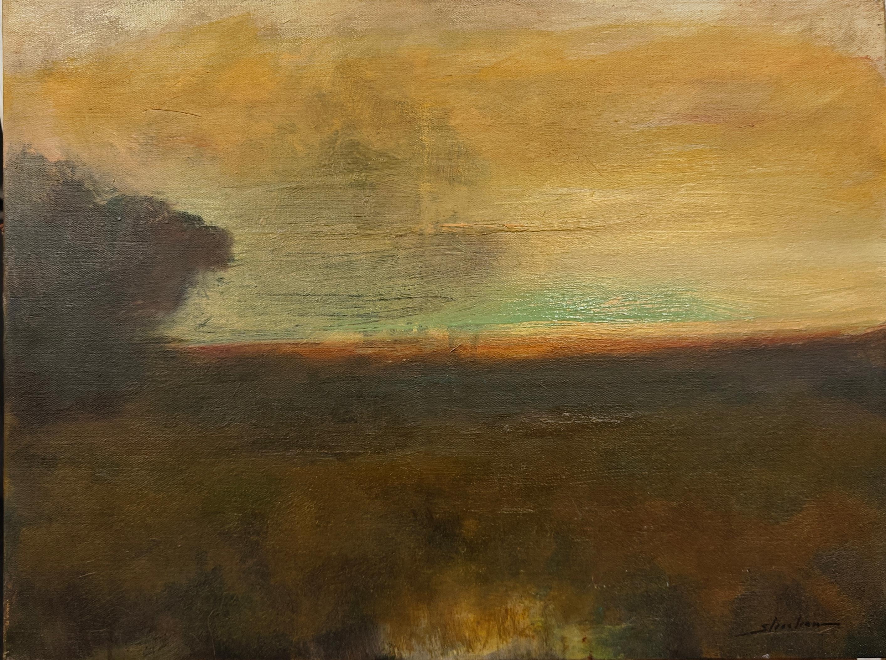 Dennis Sheehan
Sunset Striations, circa 2025
Signed lower right
Oil on canvas
18 x 24 inches


Dennis Sheehan was born in Boston in 1950. His work is based upon the Barbizon School with faithful adherence to his 19th century precursors. In the