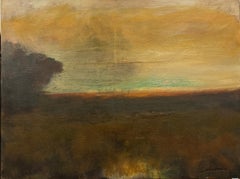 "Sunset Striations" Dennis Sheehan, New England Sunset, Dramatic Skyscape