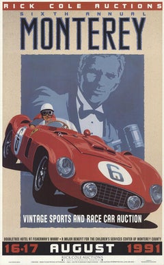 Dennis Simon 'Sixth Annual Monterey Vintage Sports and Race Car Auction' 1991