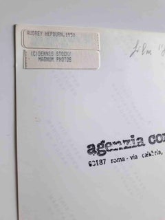 Audrey Hepburn - Photograph by Dennis Stock - 1950