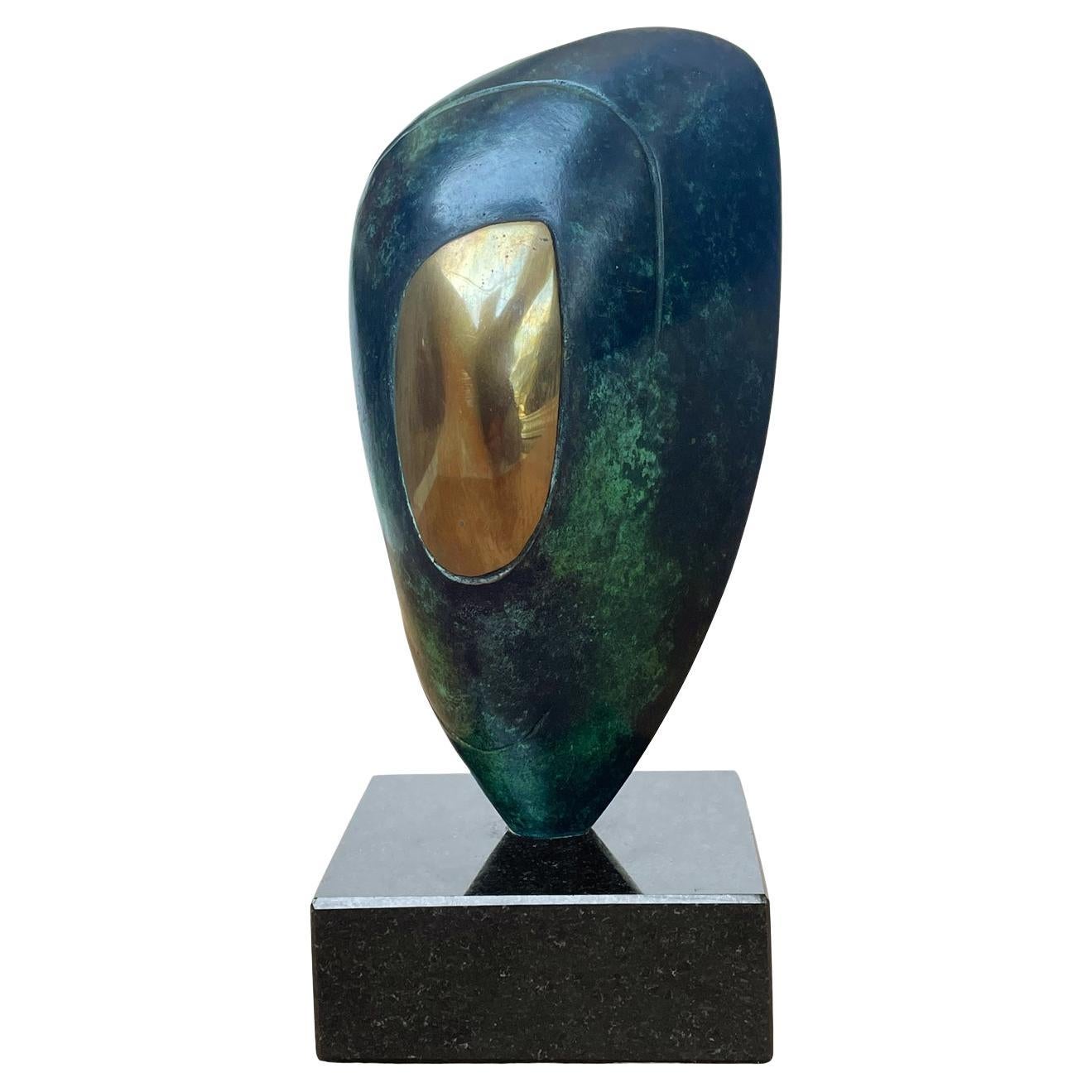 Dennis Westwood - Sculpture de table en bronze abstrait moderne du milieu du siècle 14/20 en vente