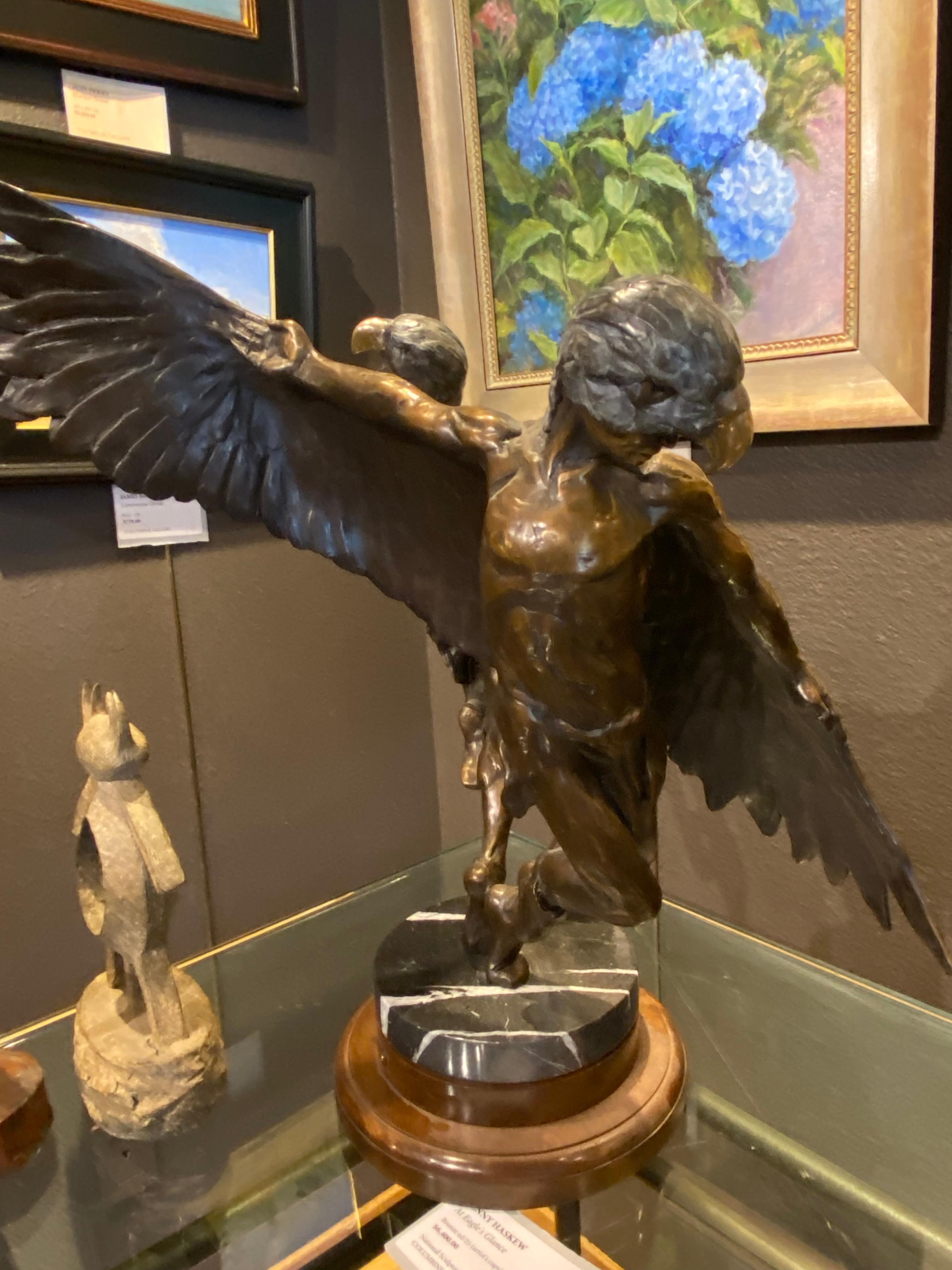 Eagle's Glance: „Abenteuerschiff“ (Zeitgenössisch), Sculpture, von Denny Haskew