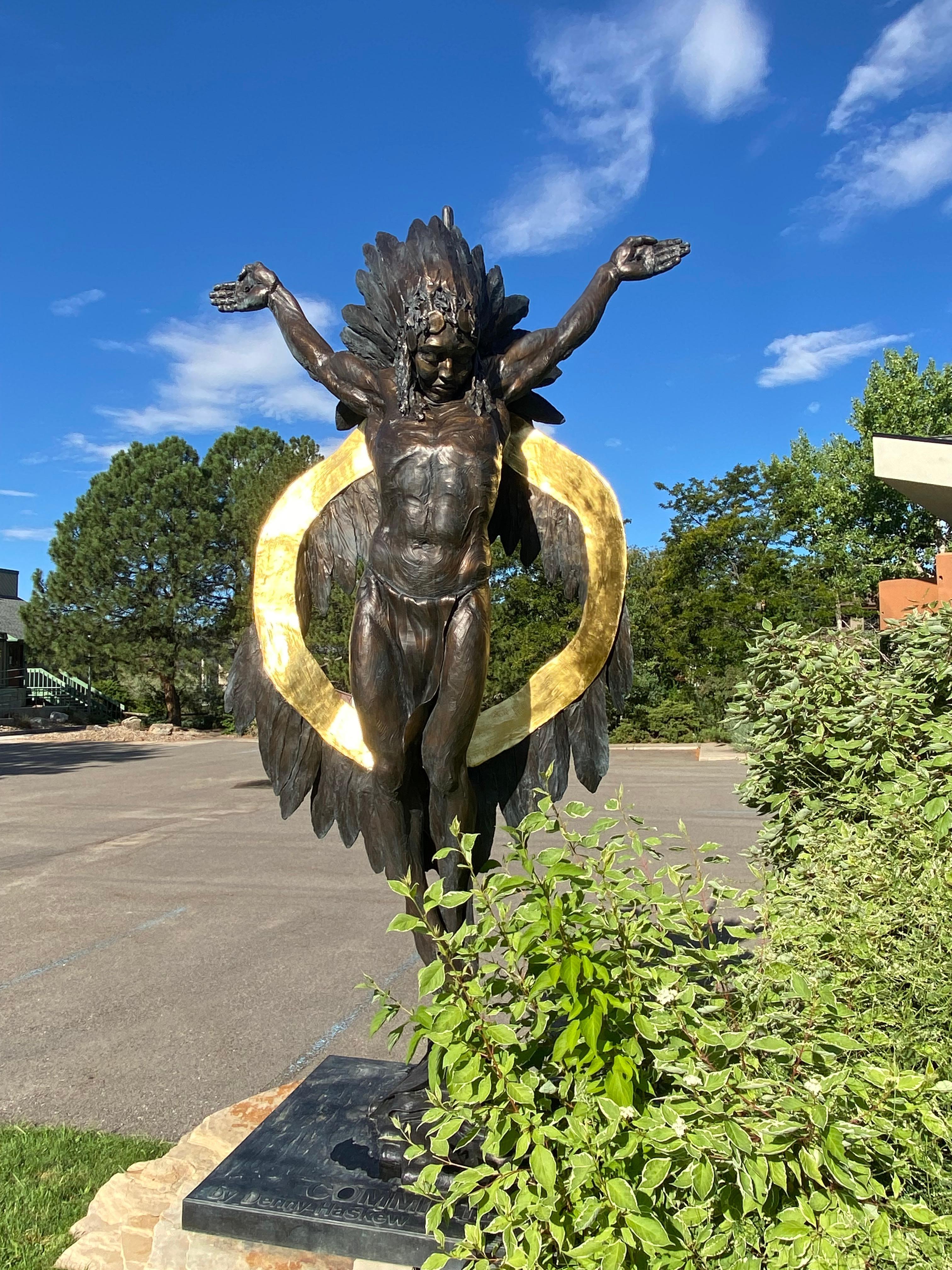 Don Huntsman One of the 54th, Buffalo Soldier, Civil War Bronze