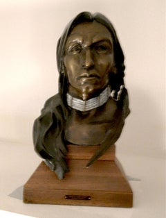 Dance Every Dance and Carry a Quiet Heart 24" high bronze busts