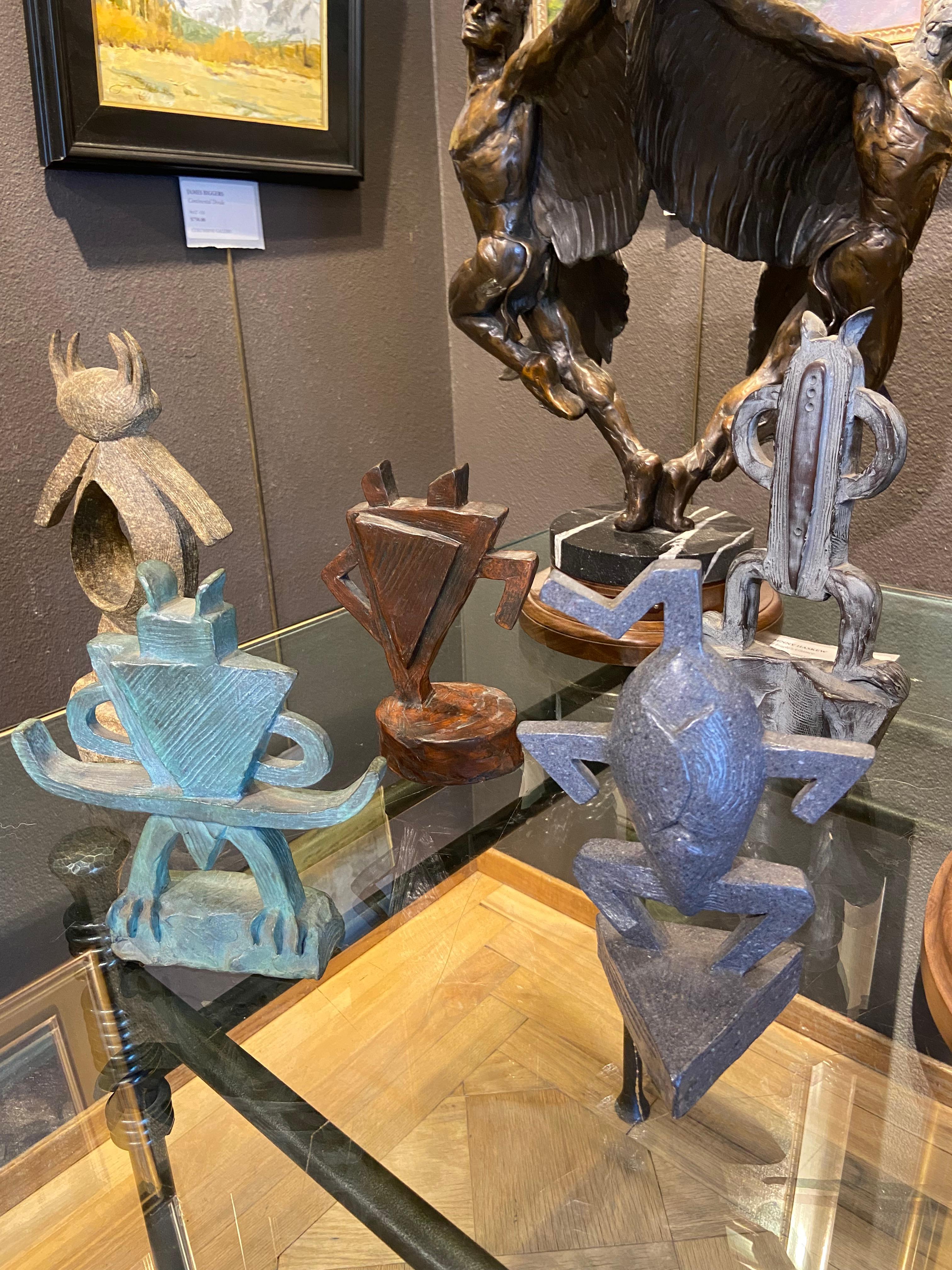 Denny Haskew Figurative Sculpture - Grand Canyon Symbols Set