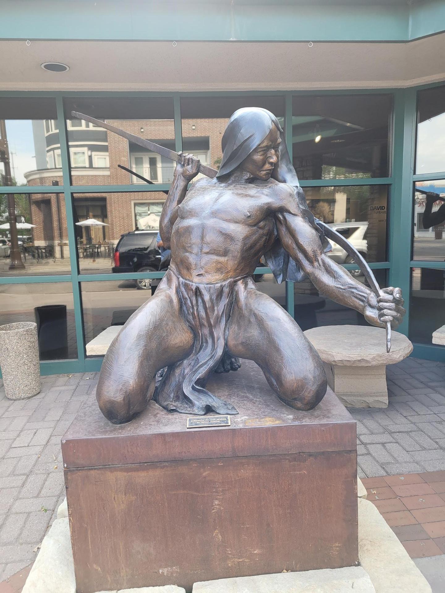 Strength of the Maker - Sculpture by Denny Haskew