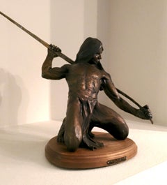 Strength of the Maker maquette 21" high bronze