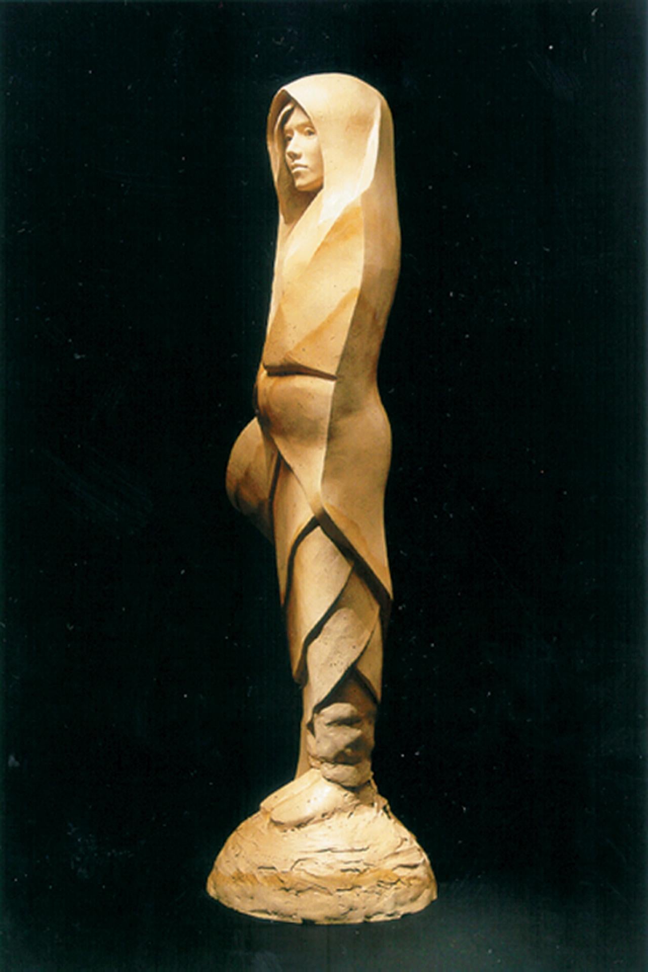 Weiße Hirsche im Herbst von Denny Haskew
Figurative Bronze mit einzigartiger sandsteinartiger Patina. Auf der Grundlage von Sandstein.
30