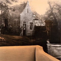 Denny Moers Contemporary Surrealist Hand Printed Photographic Monoprint Framed