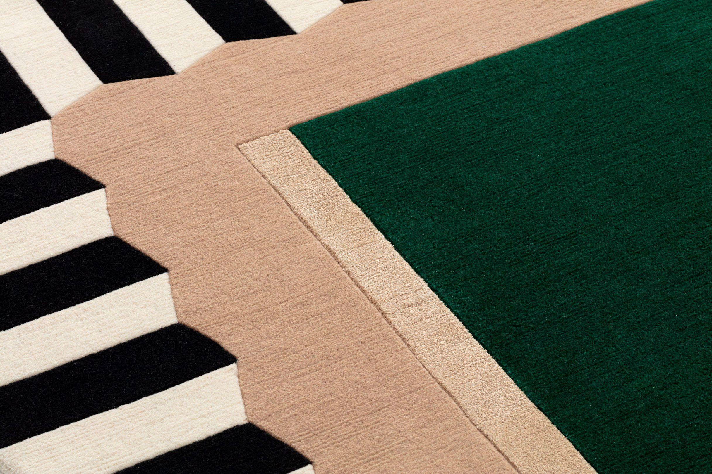 Italiano Dentelle Hexagon di Claude Cartier Studio A da cc-tapis in vendita