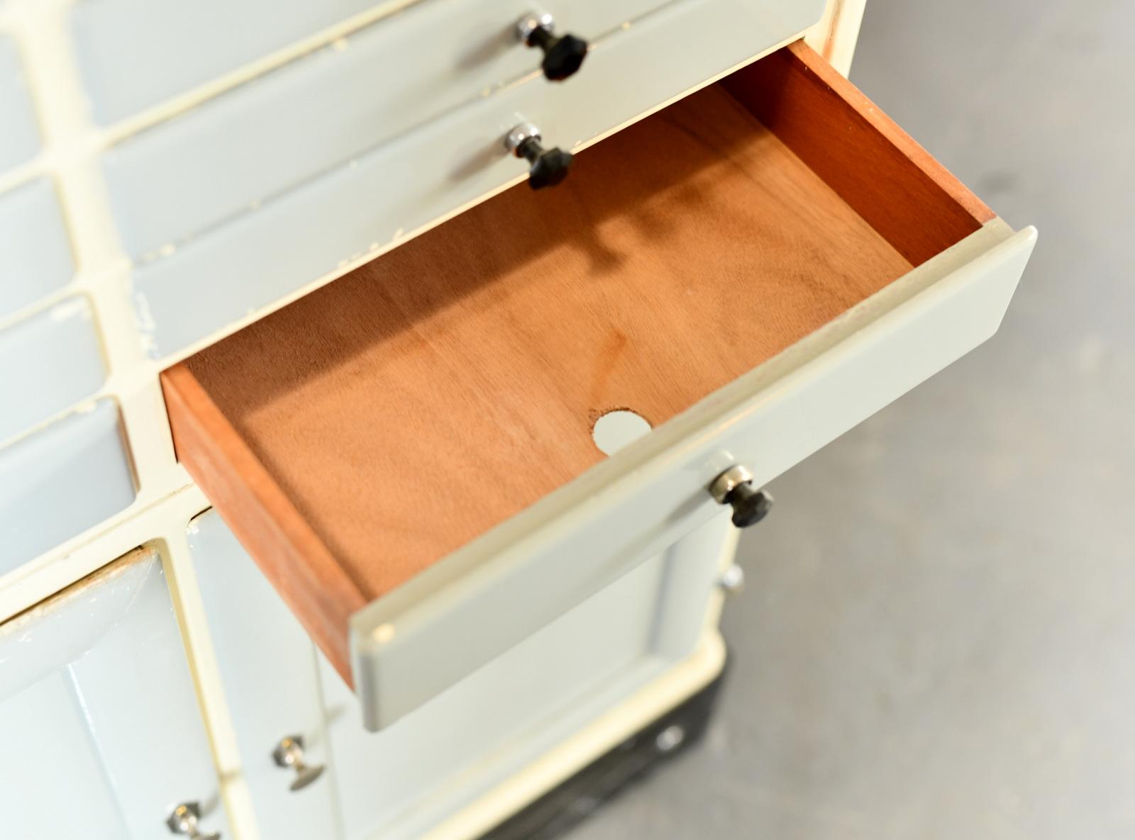 Dentists Drawer Cabinet Circa 1930s For Sale 5