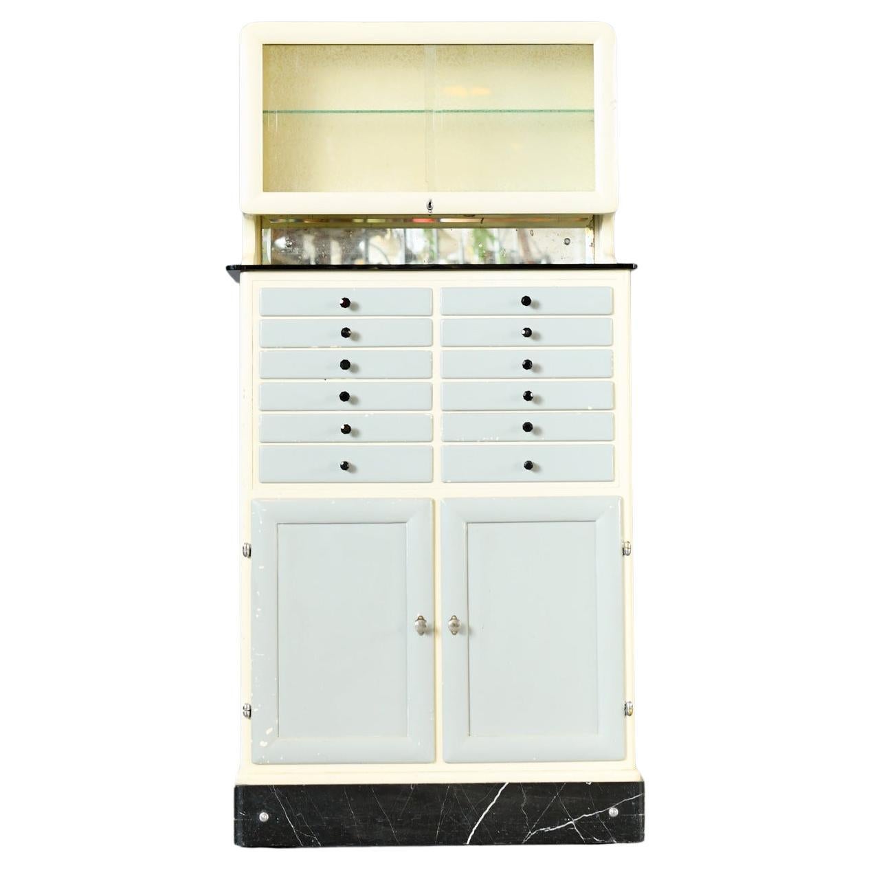 Dentists Drawer Cabinet Circa 1930s For Sale