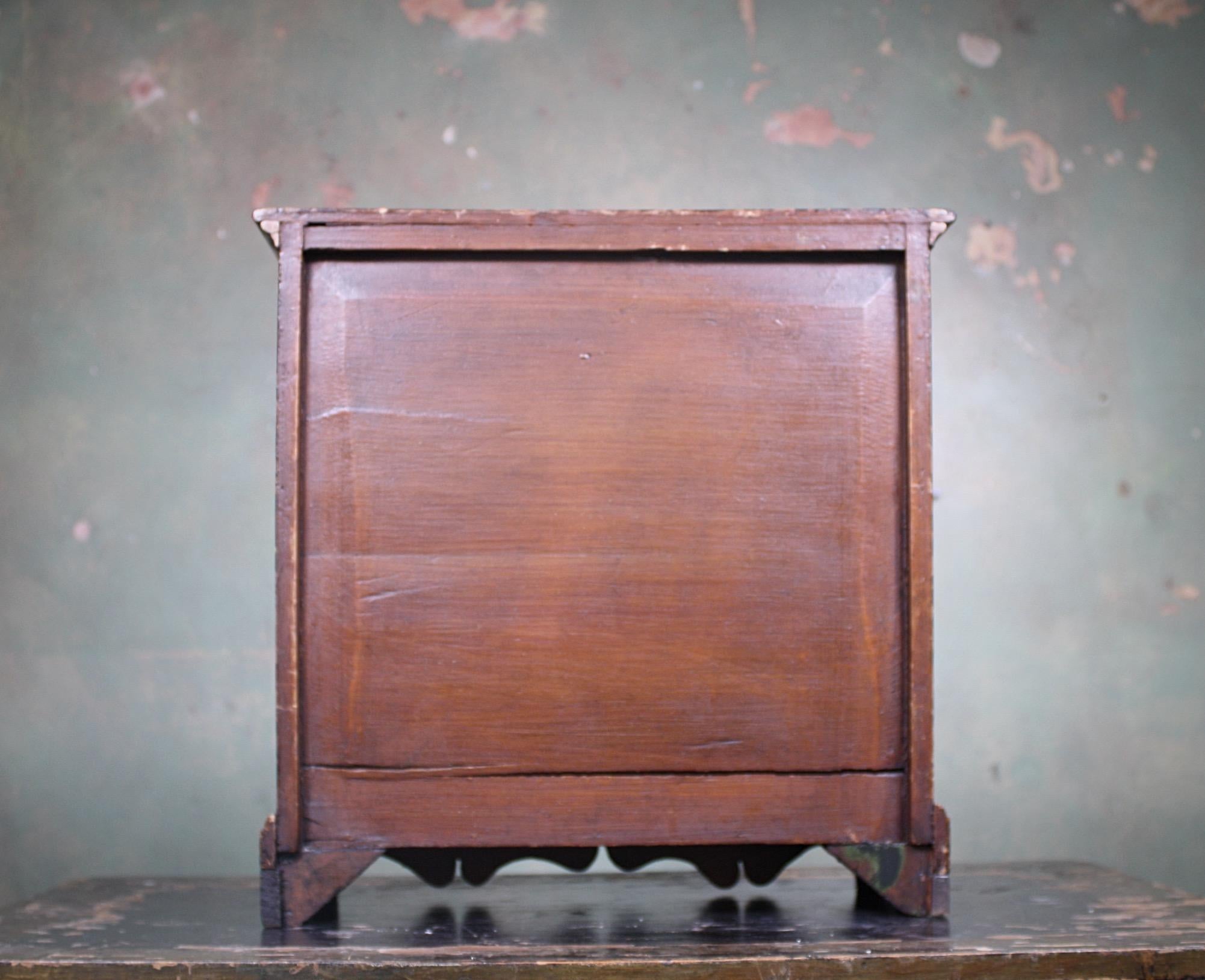 Denver Colorado D C Woodend, 1885 Table Top Geology Mineral Specimen Chest 8
