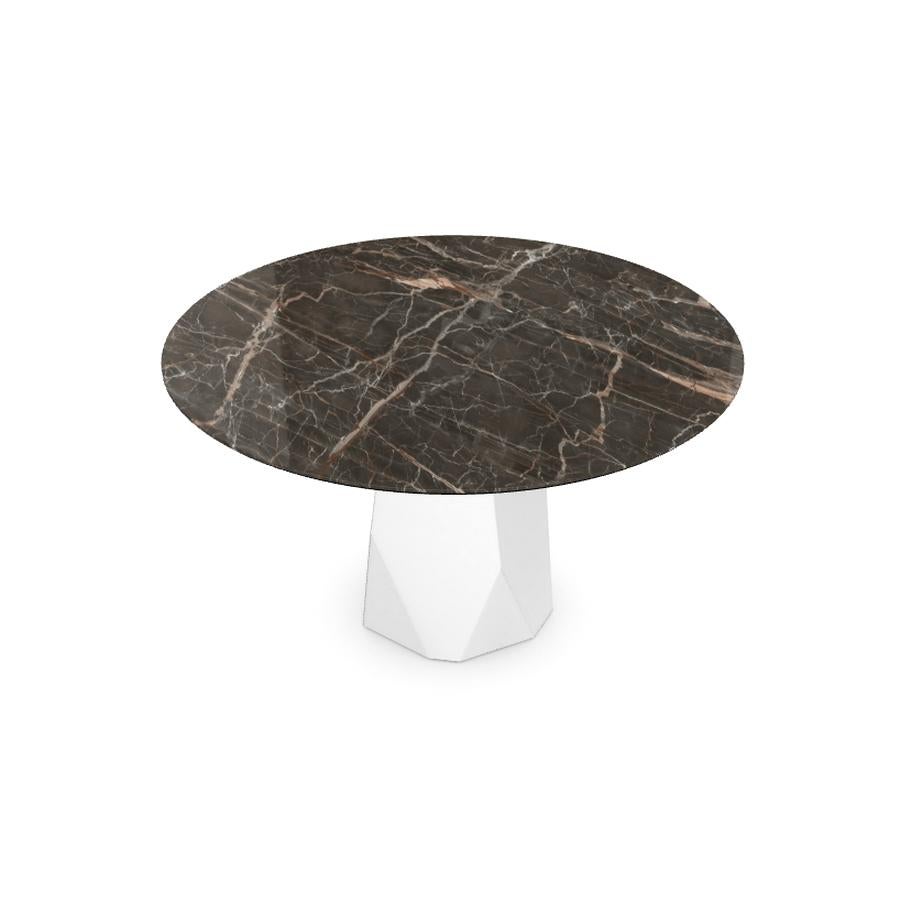 round ceramic dining table