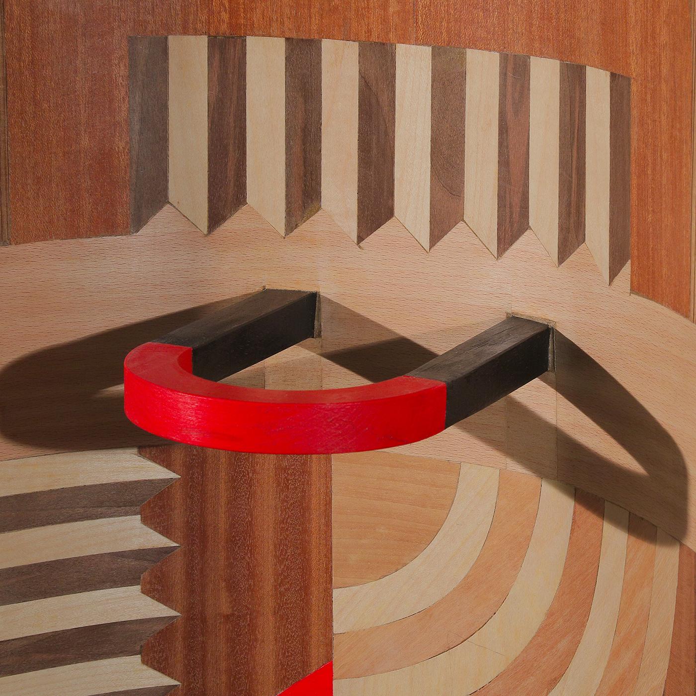 Italian Depero's Dream Side Table by Mauro Varotti