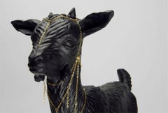 Dephi by the Lost Camp - Porcelain Sculpture with Gold Filled Chain