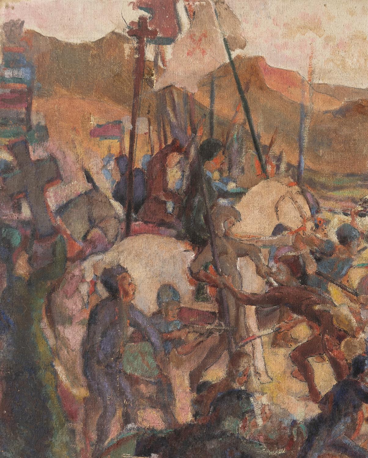 medieval battle paintings