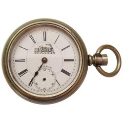 Vintage Silver RR Special Pocket Watch, Chronograph