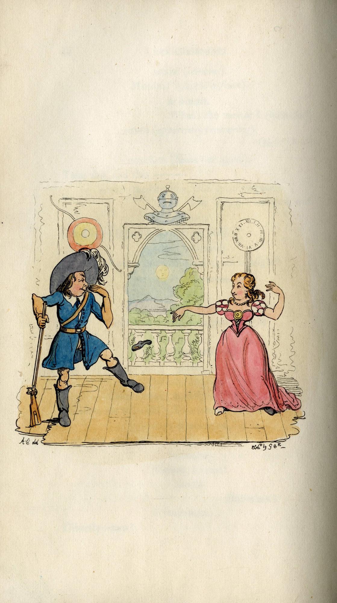 Der Freischütz Travestie. Con dodici incisioni di George Cruikshank in vendita 6