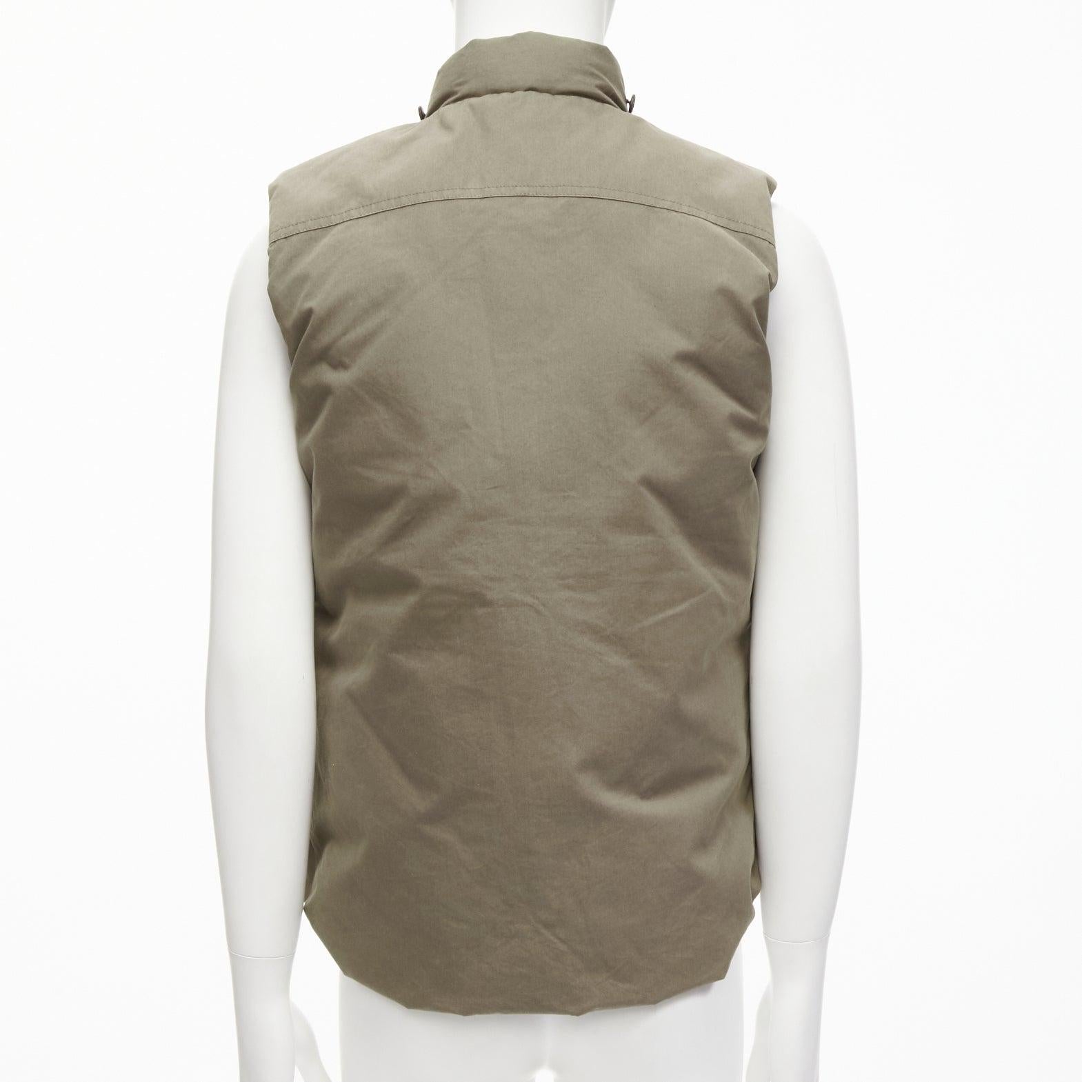 DER SAMMLER weatherproof 100% ventile cotton padded puffer vest jacket EU48 M For Sale 1