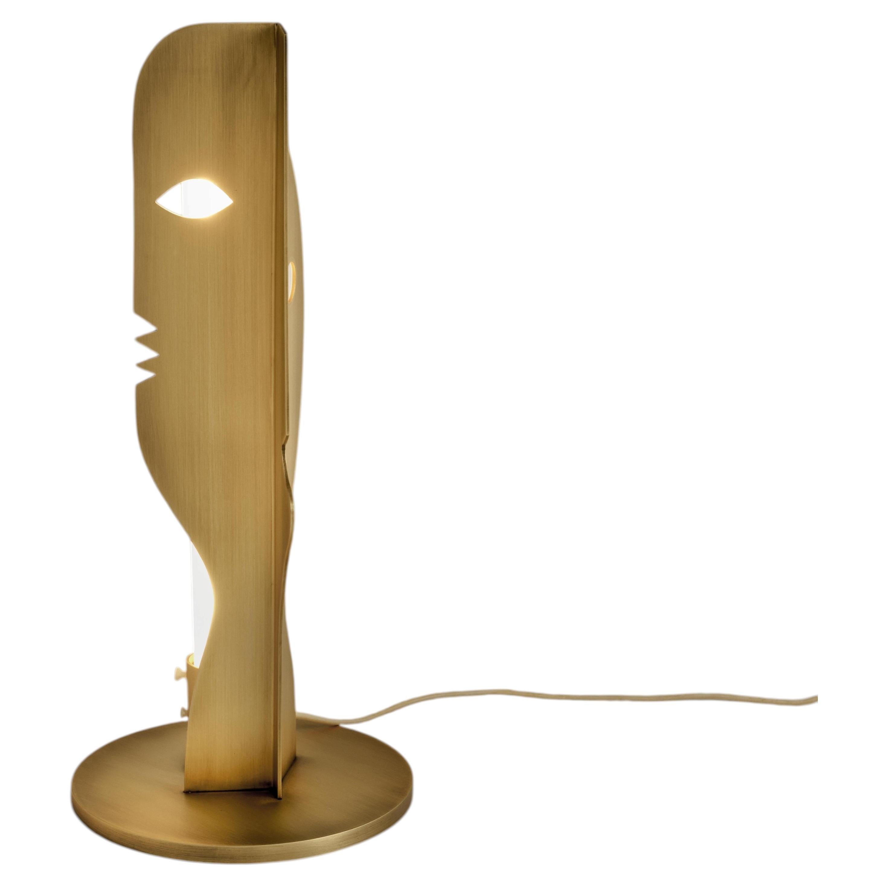 Lampe de table Deramo en fer et verre sur mesure par Ands Objects for Objects