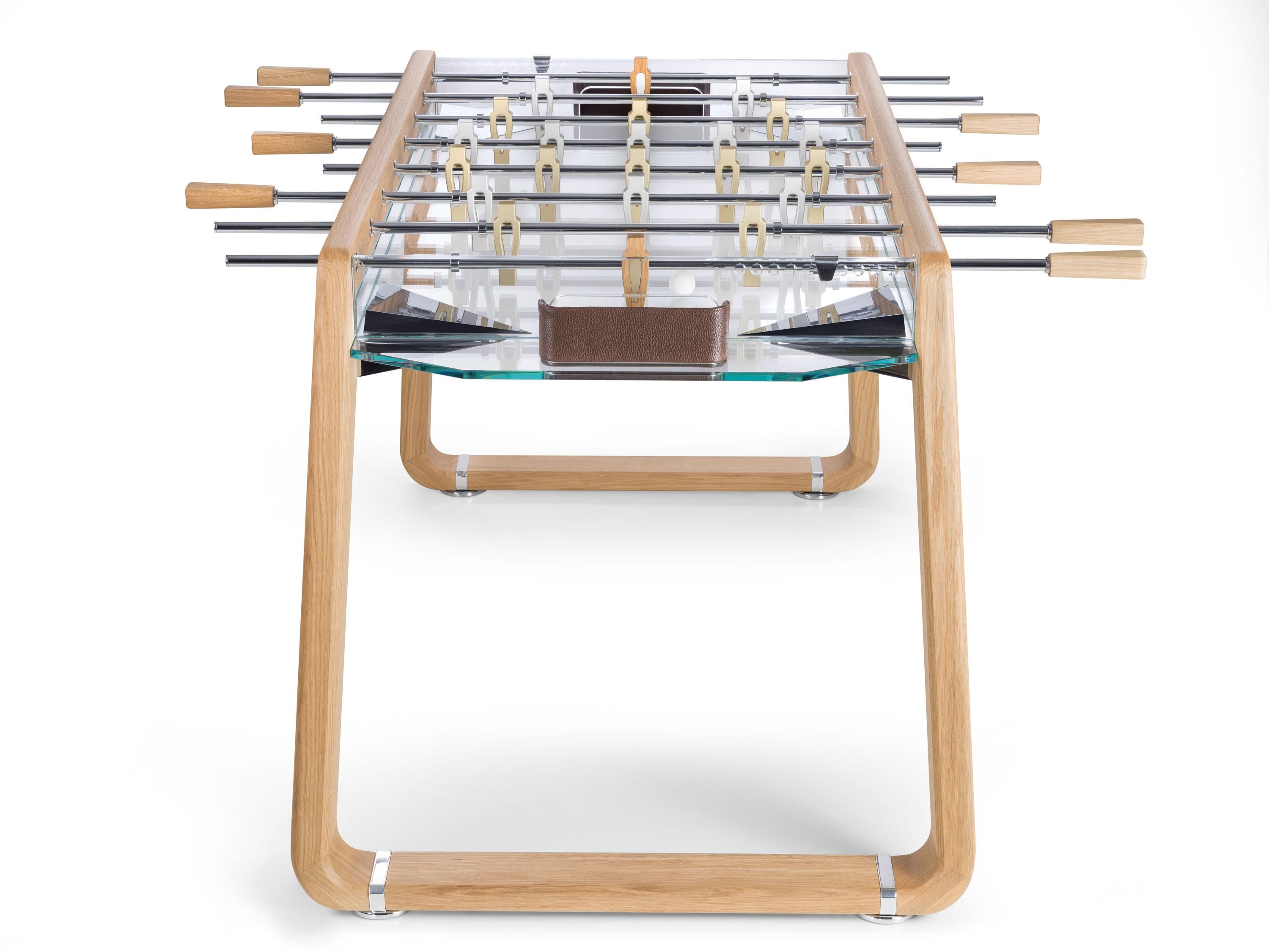 Derby di Milano Natural Oak Foosball by Impatia 1