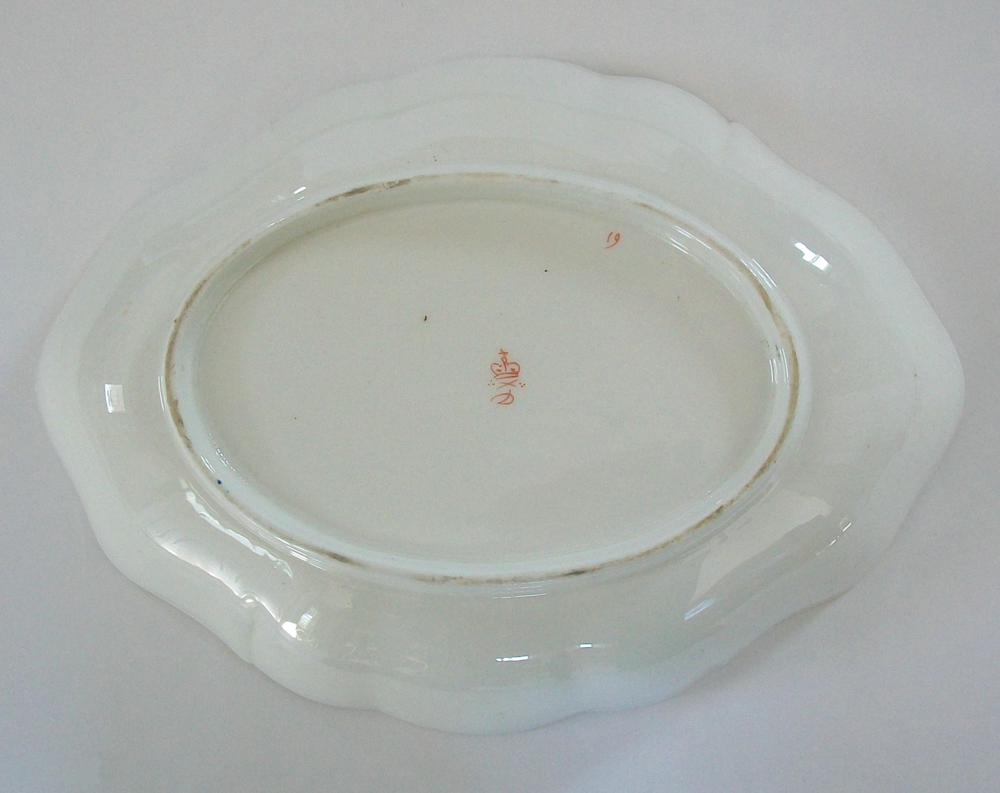 Derby Duesbury Imari Porcelain Dessert Service - 18 Pieces - U.K. - Circa 1825 For Sale 5