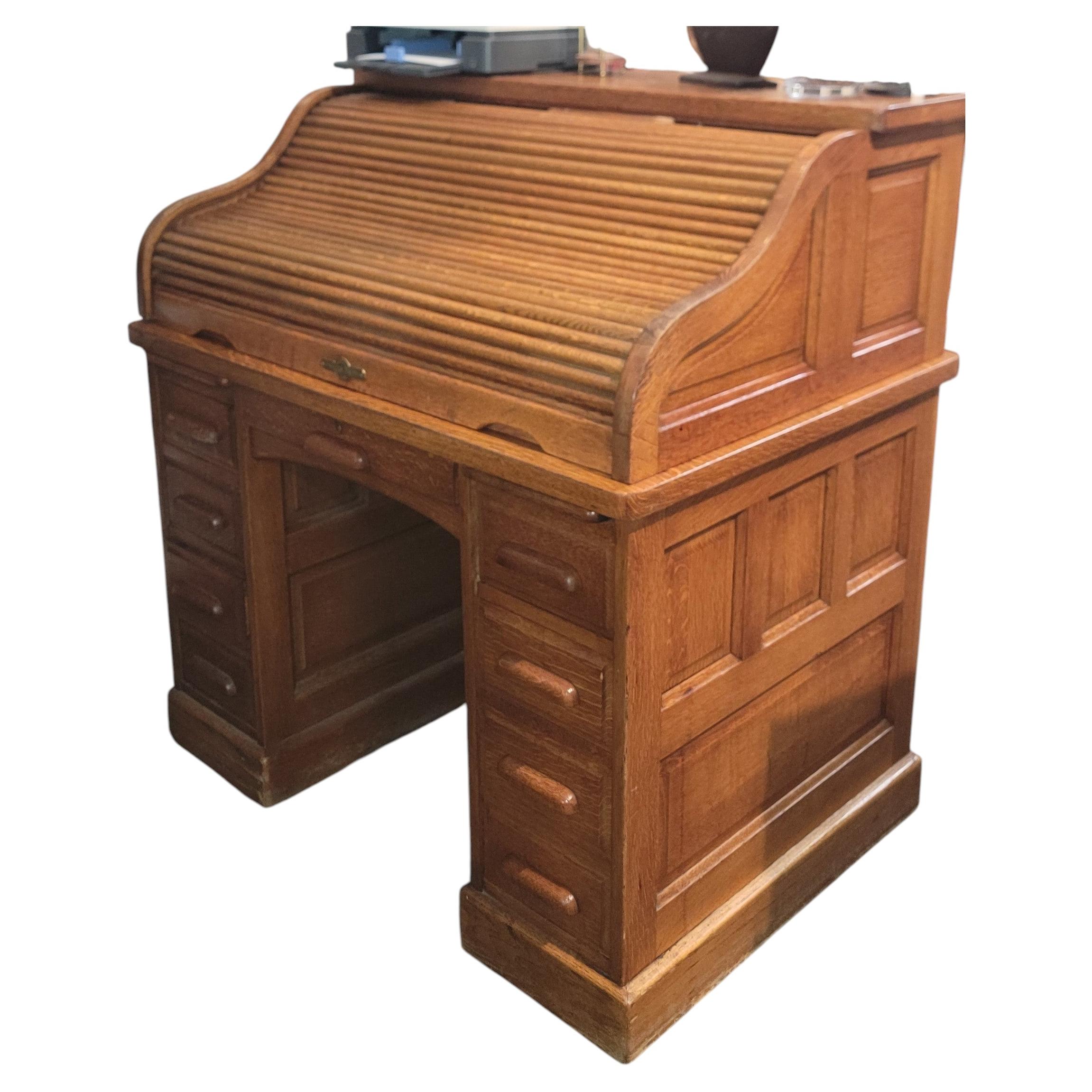 Derby Furniture Roll Top Desk Boston Massachusetts