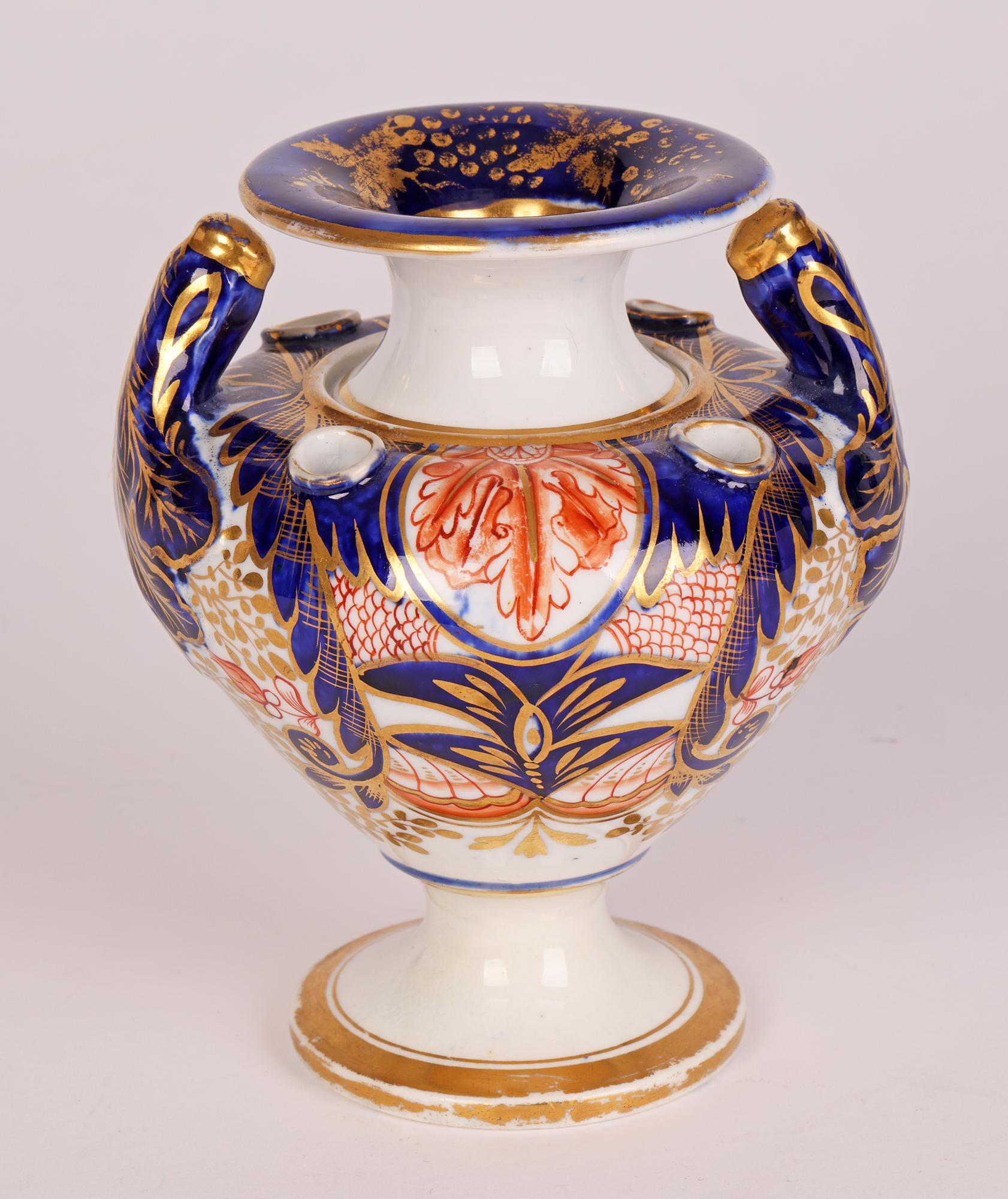 Encrier et porte-plume à plumes de poupée en porcelaine Derby Imari Pattern Partners en vente 5