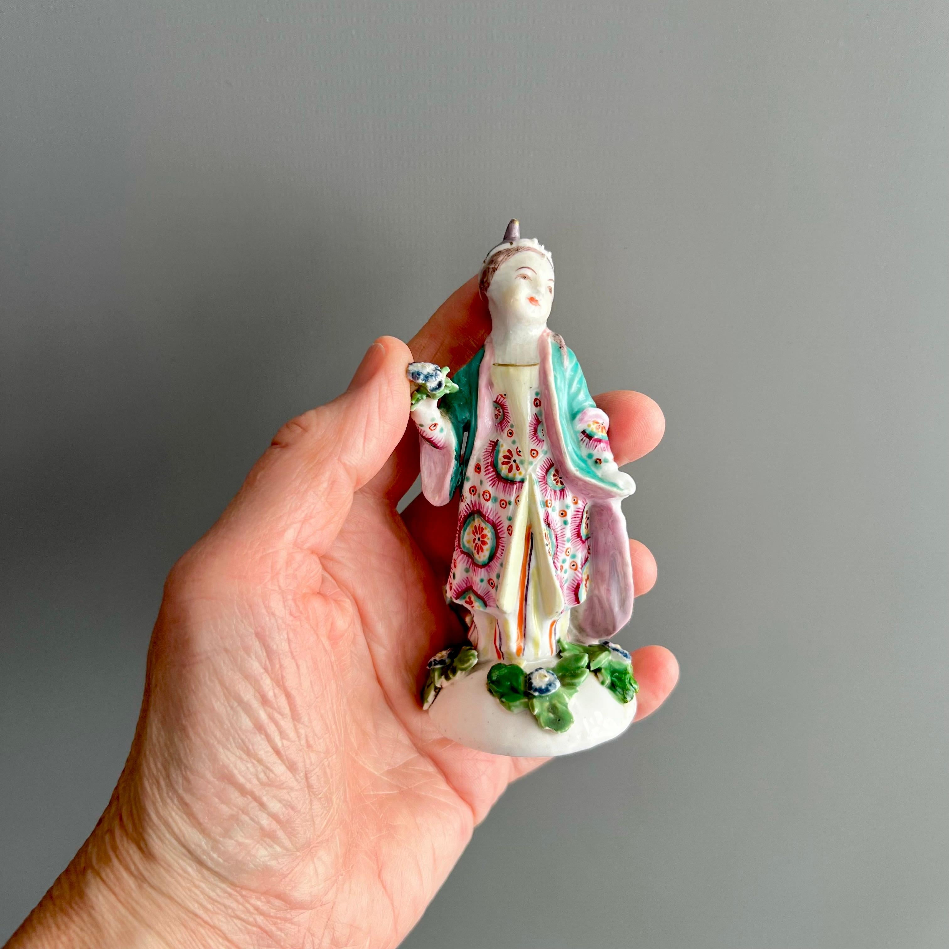 Rococo Derby Pair of Porcelain Figures, 