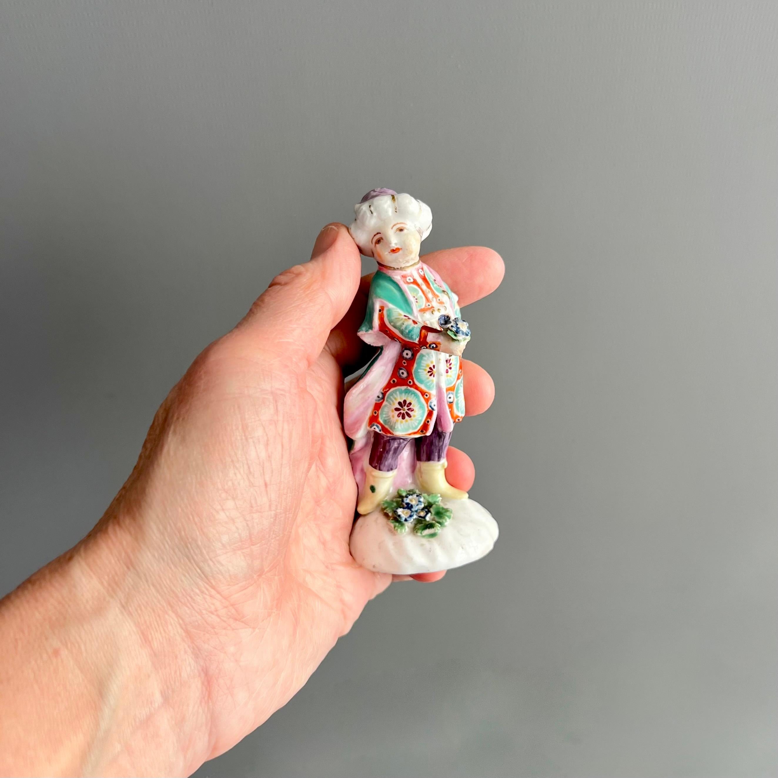English Derby Pair of Porcelain Figures, 