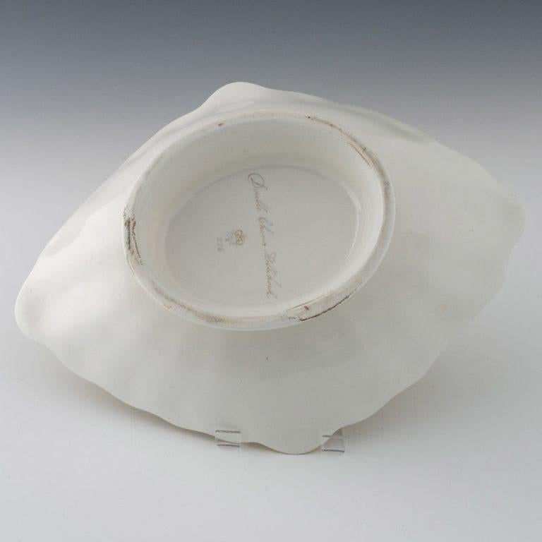 Derby Porcelain Botanical Comport Pattern 216 c1795 For Sale 1