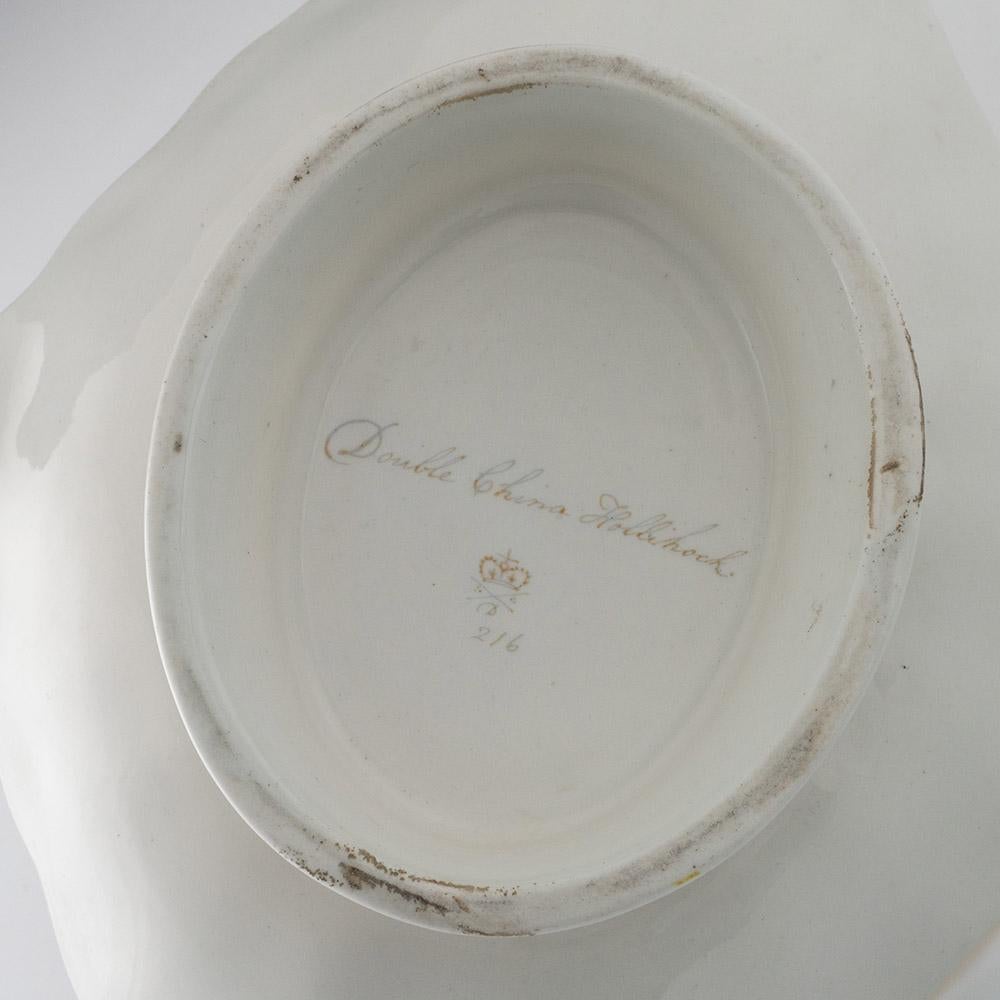 Derby Porcelain Botanical Comport Pattern 216 c1795 For Sale 2