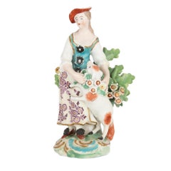 Derby Porcelain Figures of a Shepherd and a Shepherdess