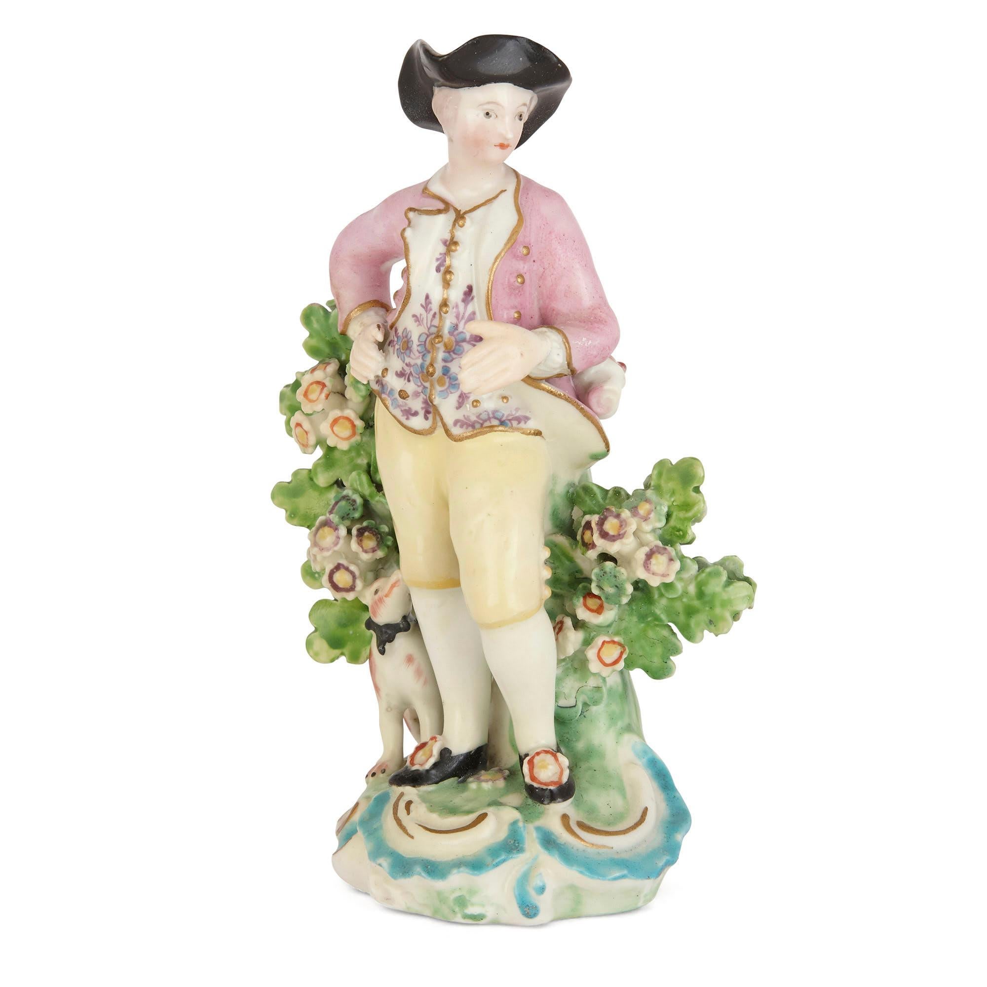 porcelain shepherdess figurine