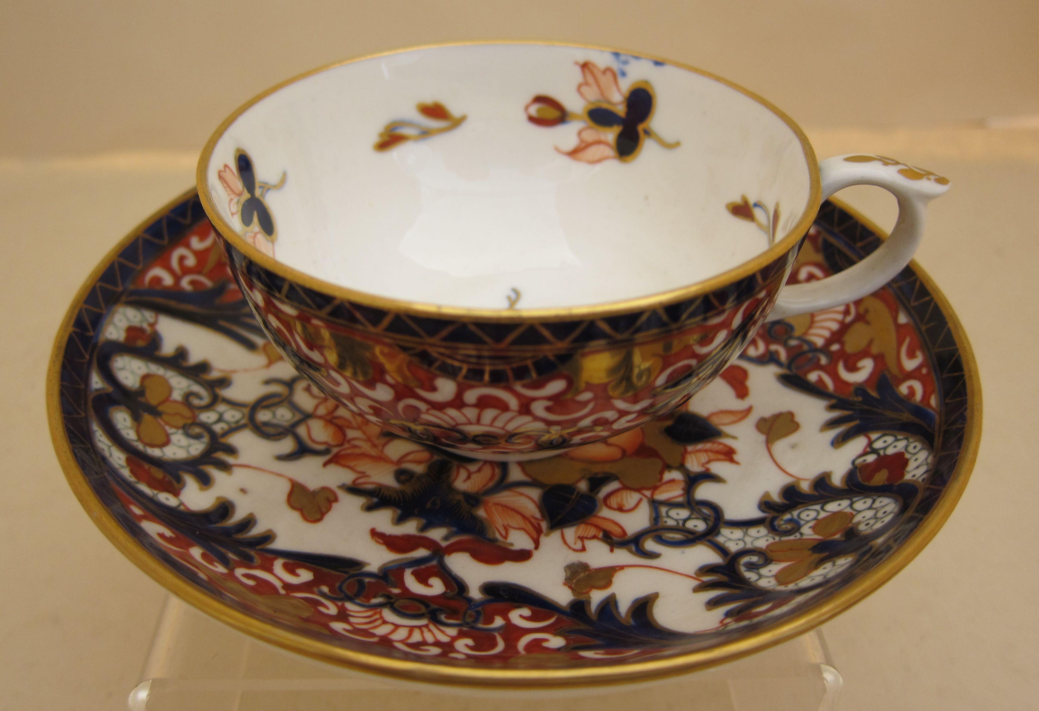 Derby Porzellan King's Pattern-Teeservice mit Kaffeedosen im Angebot 6