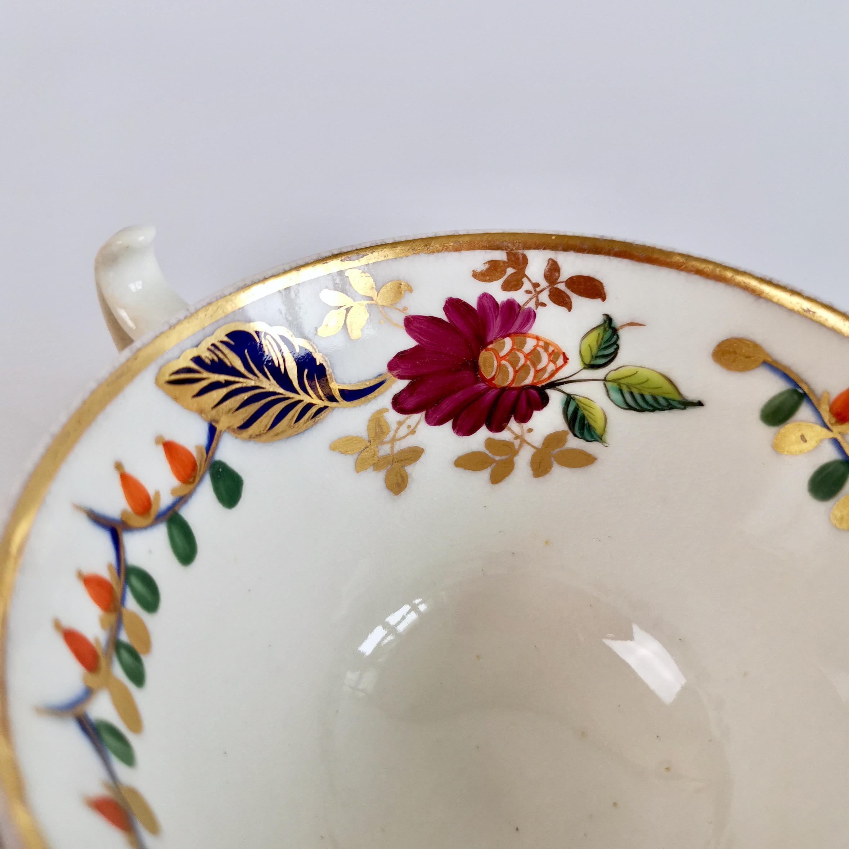 Derby Porcelain Teacup, Japan Pattern with Ducks, Regency, 1815-1820 7