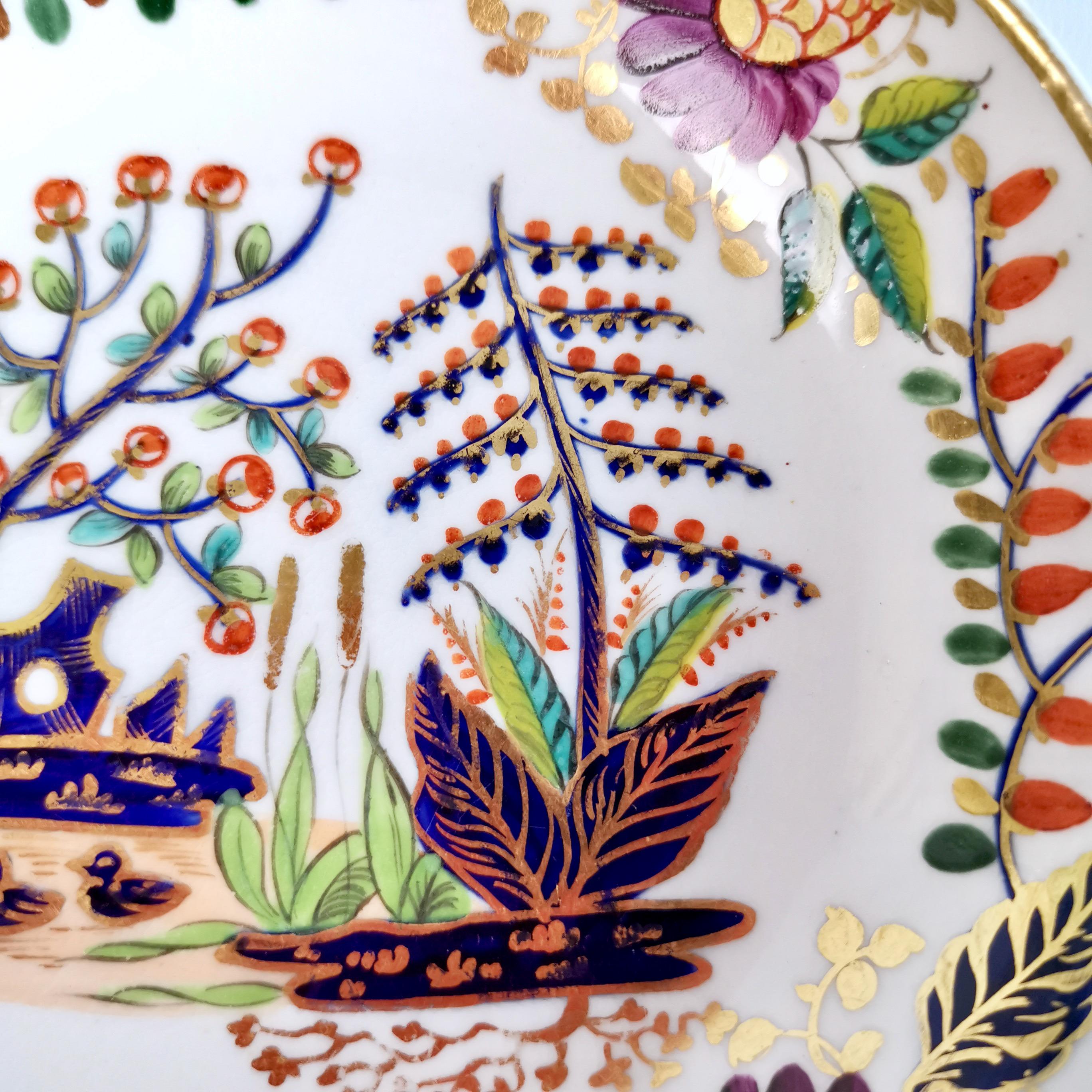 Derby Porcelain Teacup, Japan Pattern with Ducks, Regency, 1815-1820 3