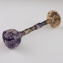 Derbyshire Fluorspar Blue John Chalice Old Tor Vein, fine XX secolo