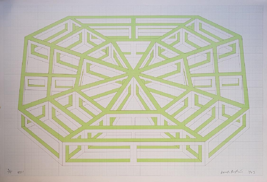 Derek Boshier Abstract Print - Six Lithographs