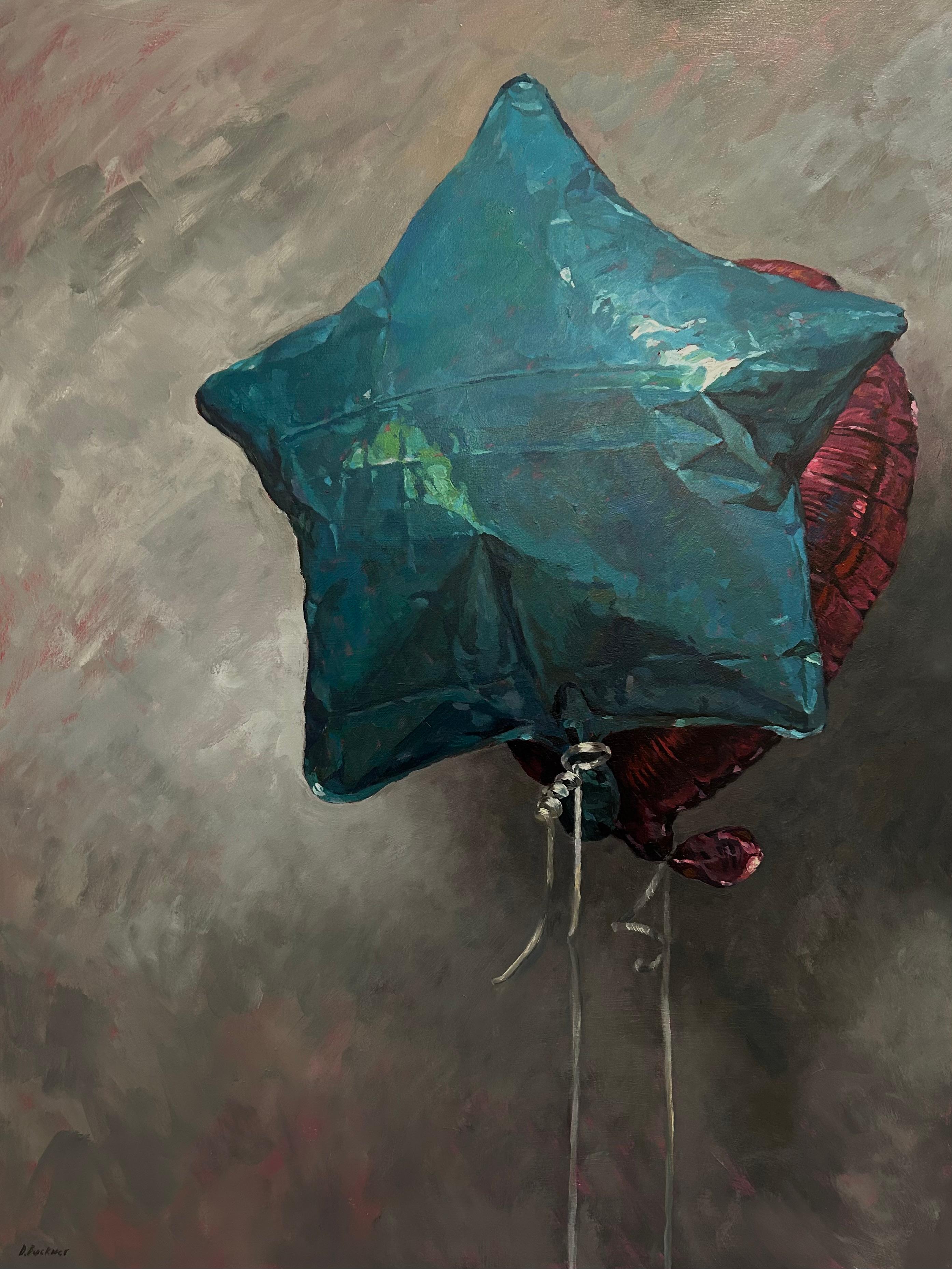 Landscape Painting de Derek Buckner - Globos II