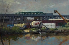 Zementwagen, Gowanus-Kanal