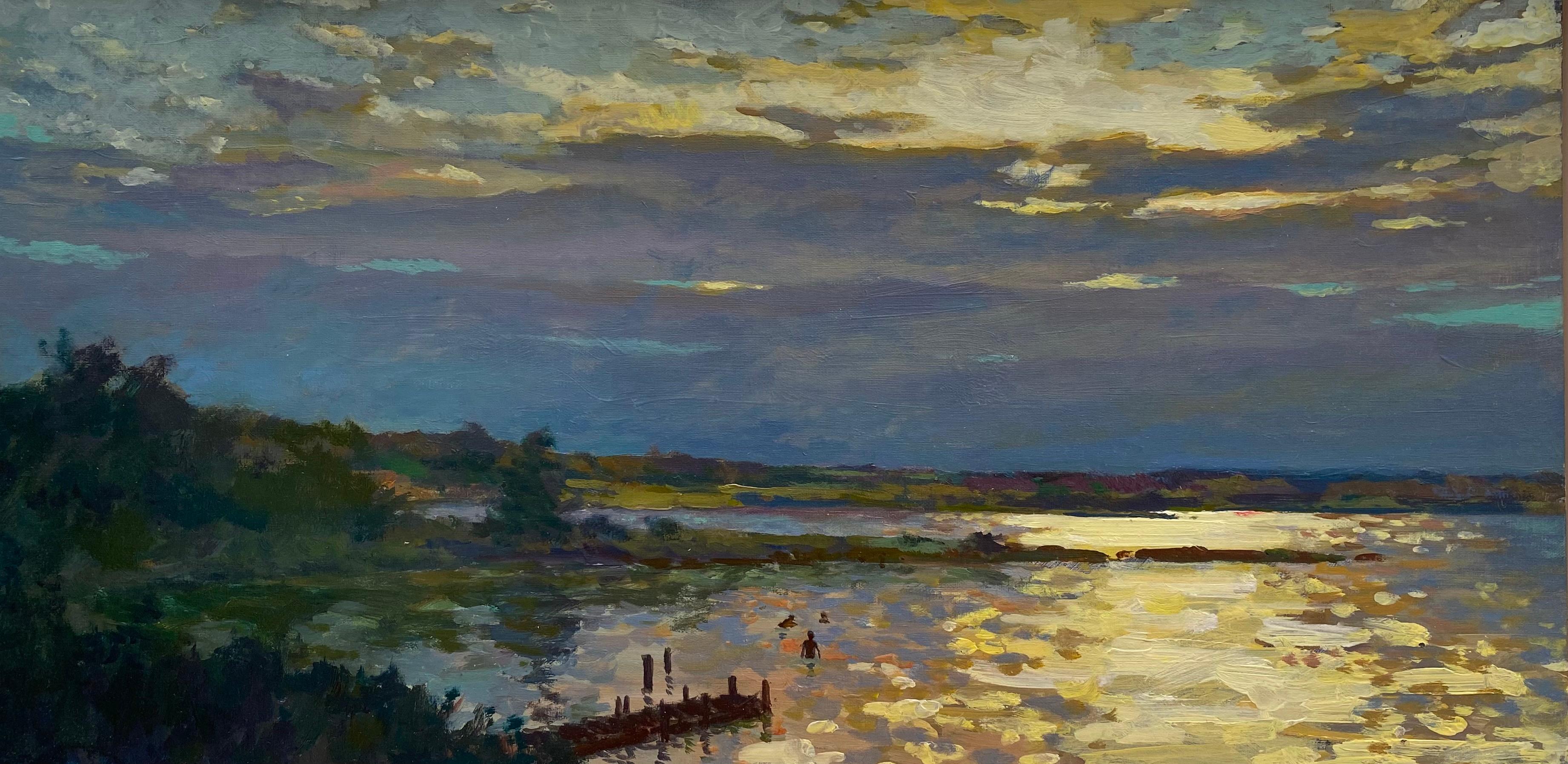 Landscape Painting de Derek Buckner - Sol de tarde
