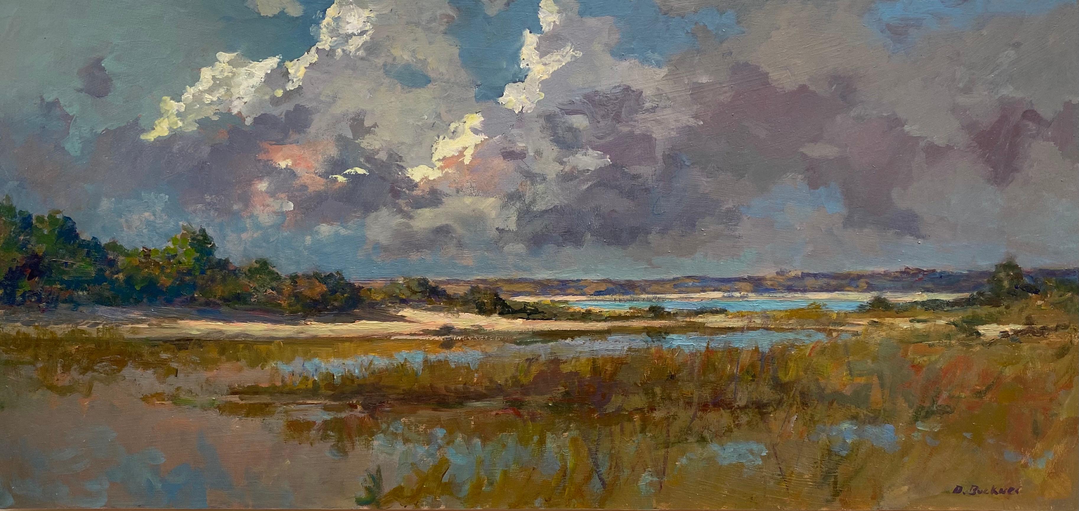 Landscape Painting de Derek Buckner - Cielo de verano
