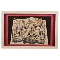 Derek Carruthers (1935–2021) – Mannequin Composition – Original, 1999