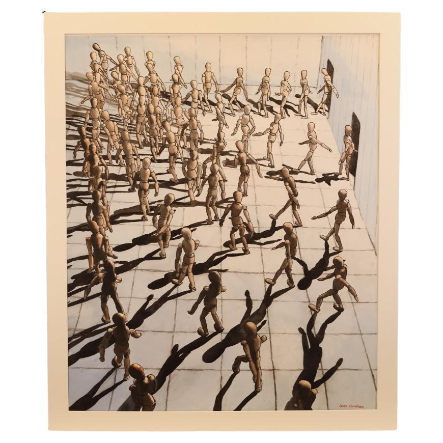 Derek Carruthers (1935–2021) – Untitled (Mannequin Figures) – Orig Dated 1997