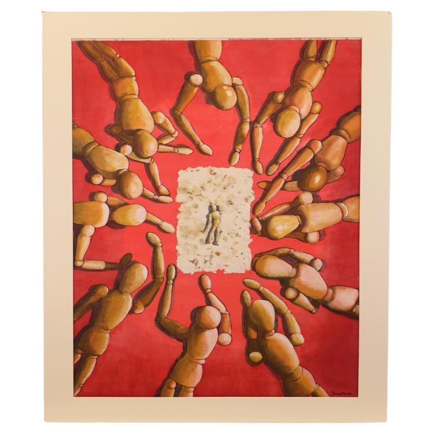 Derek Carruthers (1935–2021) – Untitled (Mannequins) Signed