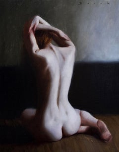 "Eclipse" (2024) de Derek Harrison, Pintura al óleo original